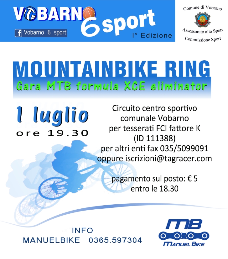 XCE MTB Ring - Vobarno