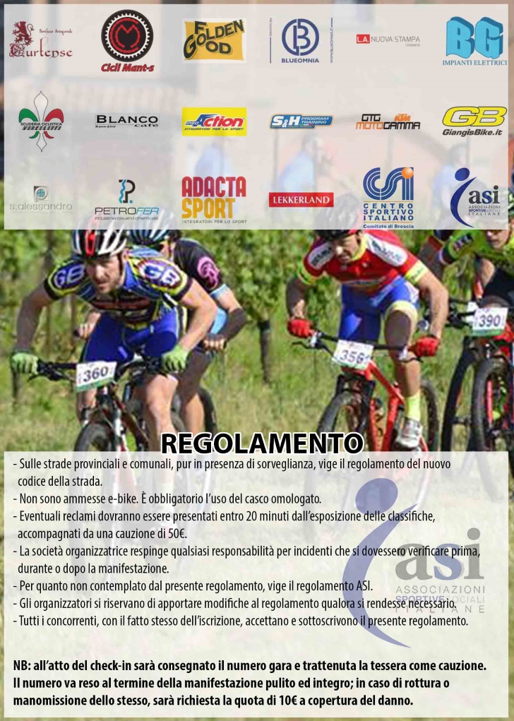 Trofeo el
rocol franciacorta oglio cup
