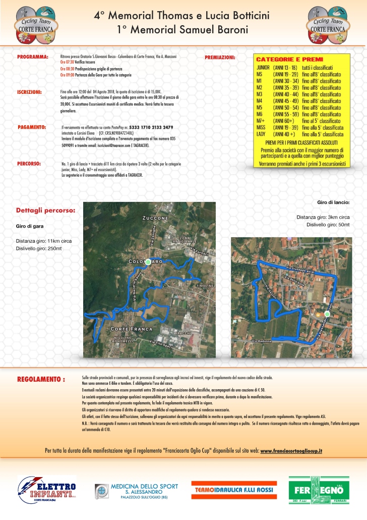 XC Corte Franca Franciacorta Oglio Cup