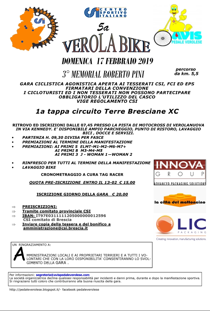 Verolabike - Terre Bresciane XC