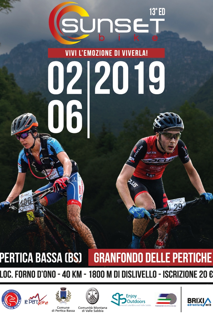 Sunset Bike Pertica Bassa Brixia Adventure MTB
