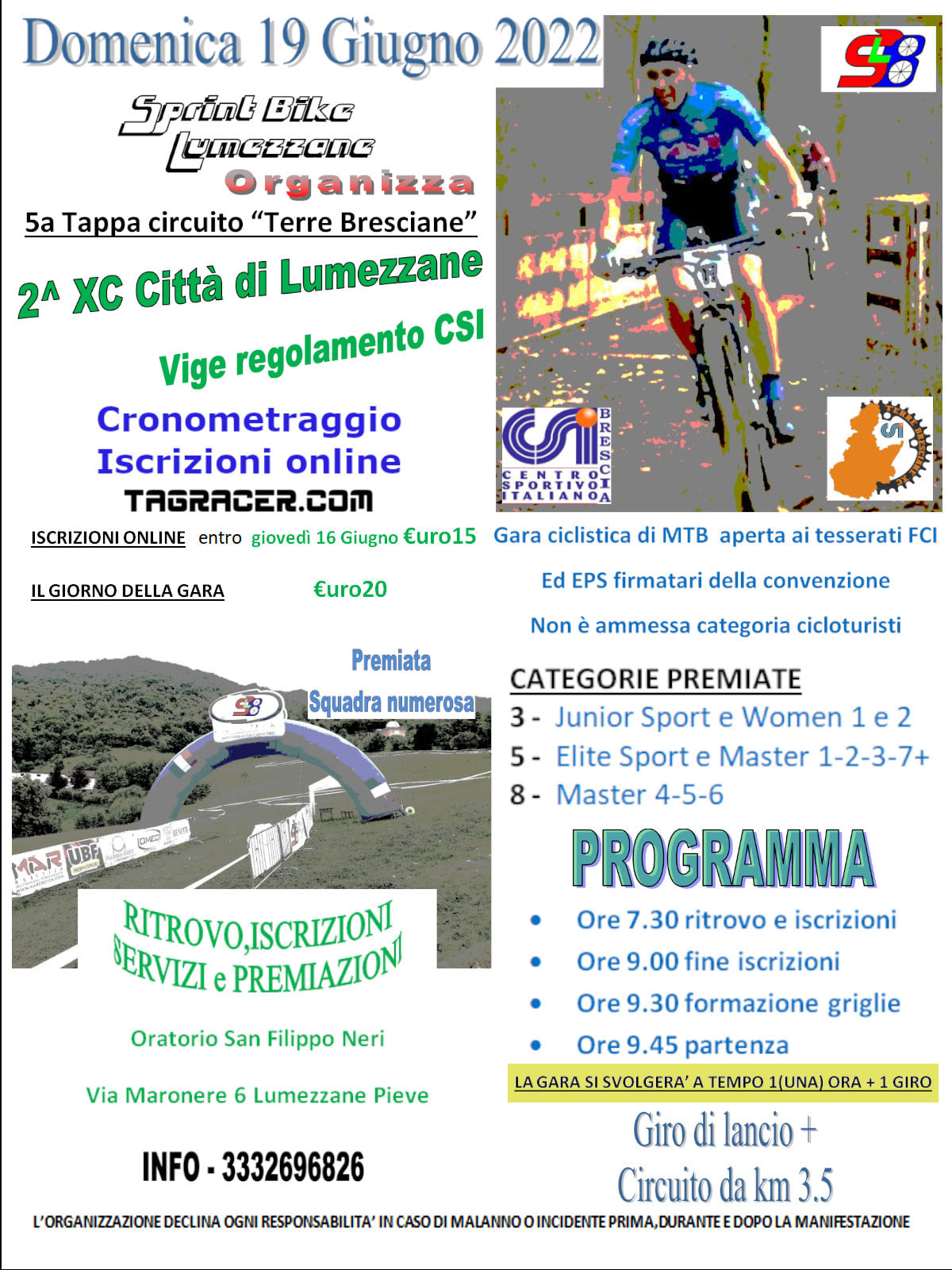 terre bresciane xc sprint bike lumezzane