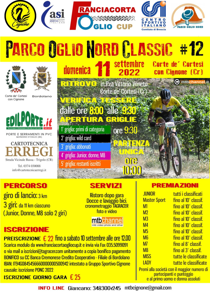 franciacorta oglio cup parco oglio nord classic