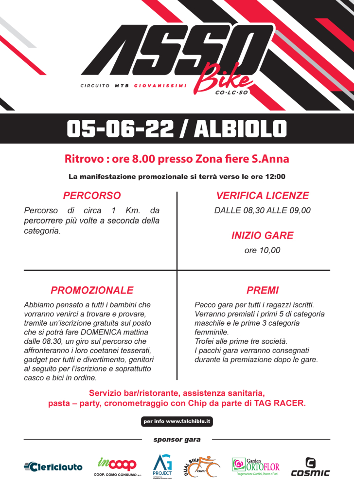assobike mtb giovanissimi albiolo longobardi kid