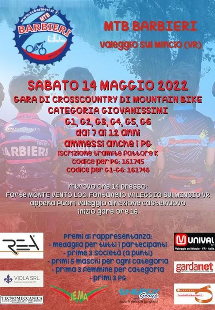 mtb barbieri valeggio giovanissimi