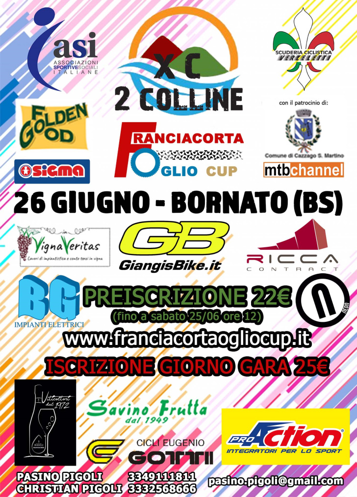 franciacorta oglio cup bonrato xc 2 colline