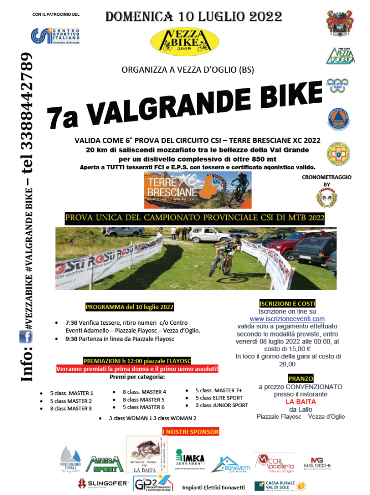 terre bresciane xc valgrande bike vezzabike csi mtb