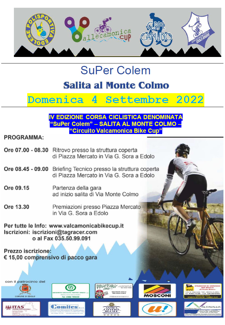 gpm camuno su per colem edolo