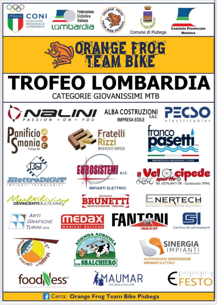 trofeo lombardia giovanissimi mtb piubega orange frog